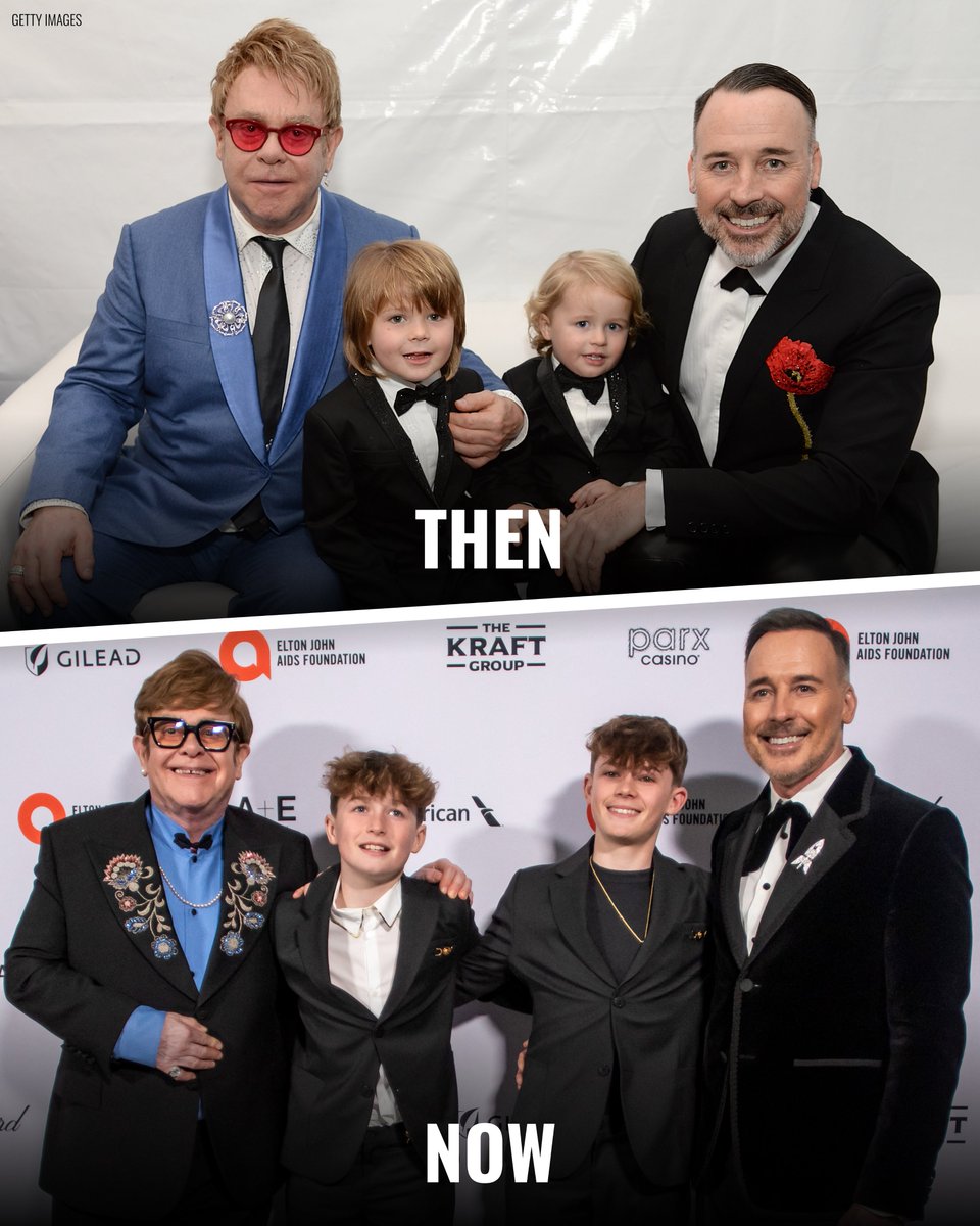 Elton John and David Furnish built a family rooted in love. Zachary and Elijah are the proof. ❤️‍🔥