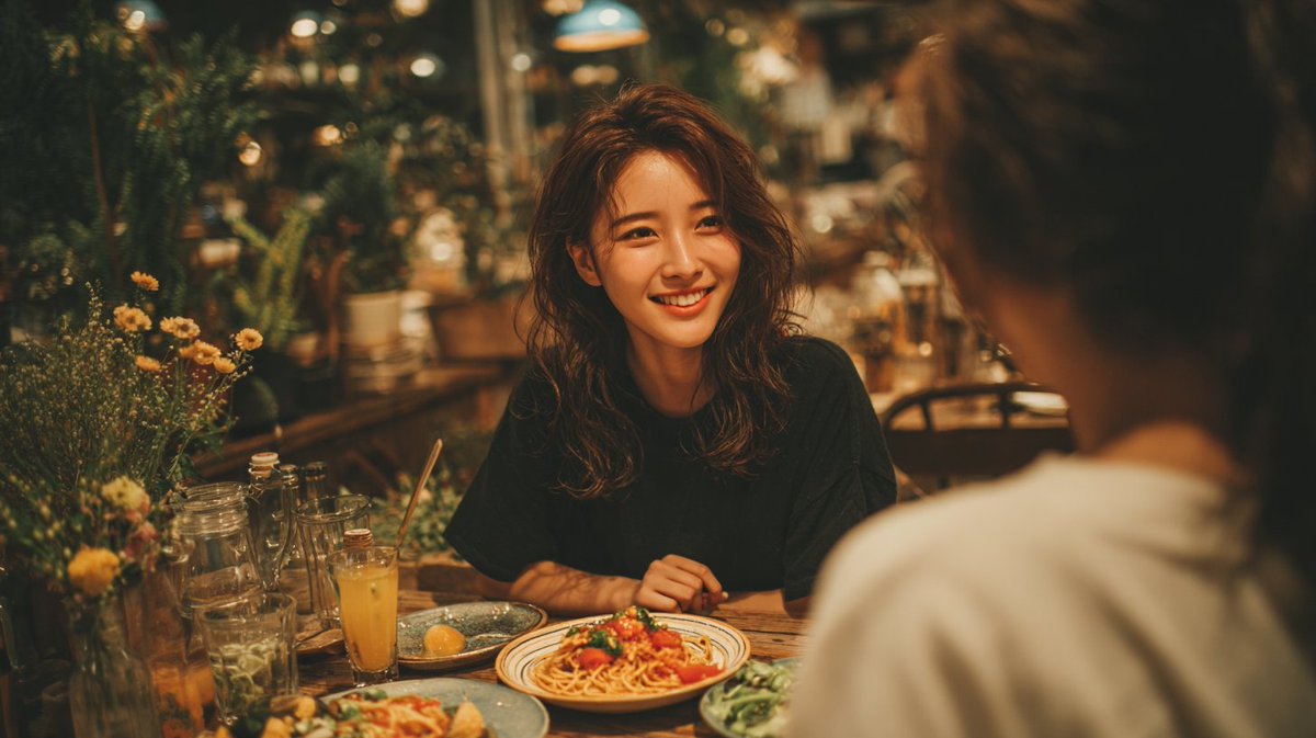 Studio_Rinberry's tweet image. カフェのWebサイト制作時に「あったらいいな」と思っていた素材。
ママと娘が仲良く食事をしている、そんな自然なひとときを切り取りました☕🍝

✅ 商用利用OK・画像の閲覧／使用ご自由にどうぞ
✅ プロンプト支援：OMGさん（@omgt41）のGmGを活用してMidjourneyで生成

#Webサイト制作…