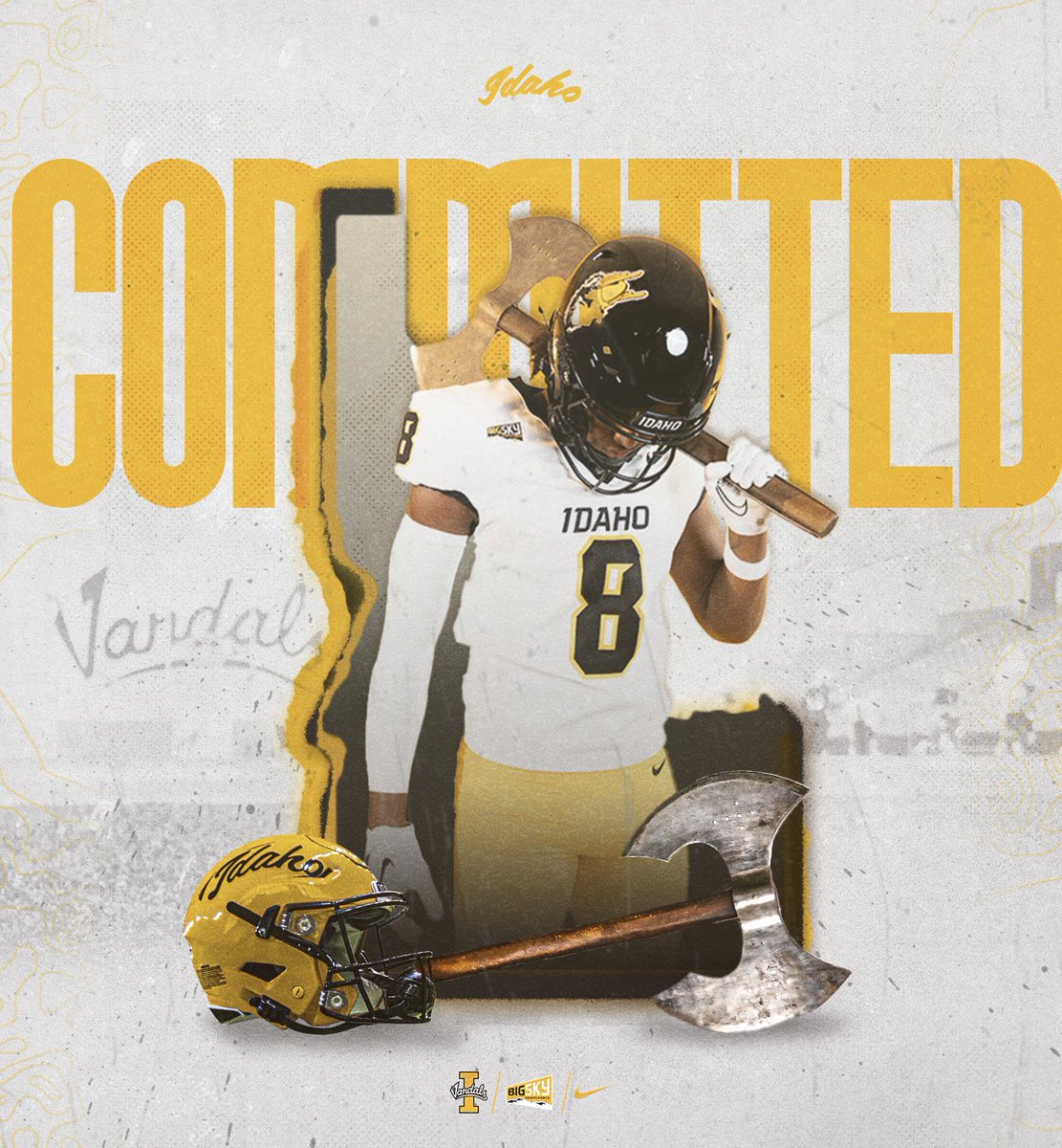 Geovoney Burks (@geovoneyburks) on Twitter photo All glory to God! I’m beyond blessed to announce my commitment to The University Of Idaho! ✌️’s up
#YKWTII <a href="/teamlillard7on7/">Team Lillard Football</a> <a href="/RUNMC24/">Ryan McCants</a> <a href="/CoachTFord/">Thomas Ford Jr</a> <a href="/CoachDreHughes/">Coach Dré</a> <a href="/flyguyhuey5/">Houston Lillard</a> <a href="/Coach_JoshB/">Josh</a> <a href="/VandalFootball/">Idaho Football</a> <a href="/BrandonHuffman/">Brandon Huffman</a> <a href="/AndrewNemec/">Andrew Nemec</a> All glory to God! I’m beyond blessed to announce my commitment to The University Of Idaho! ✌️’s up
#YKWTII <a href="/teamlillard7on7/">Team Lillard Football</a> <a href="/RUNMC24/">Ryan McCants</a> <a href="/CoachTFord/">Thomas Ford Jr</a> <a href="/CoachDreHughes/">Coach Dré</a> <a href="/flyguyhuey5/">Houston Lillard</a> <a href="/Coach_JoshB/">Josh</a> <a href="/VandalFootball/">Idaho Football</a> <a href="/BrandonHuffman/">Brandon Huffman</a> <a href="/AndrewNemec/">Andrew Nemec</a>