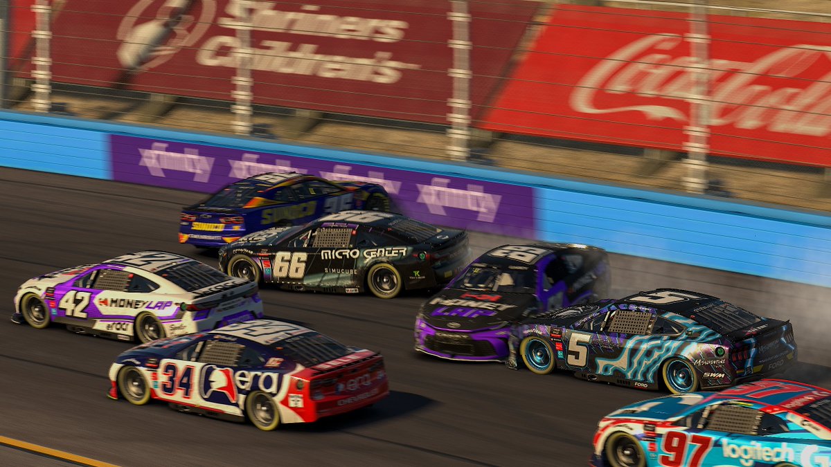Had a top 20-ish run going after botching Q, just for the 69 car to decide to straight-line the 36 and take out multiple cars, including playoff contenders. P29 at the end of the day, one race to go.

At least I've got 3 teammates fighting for a 'chip.