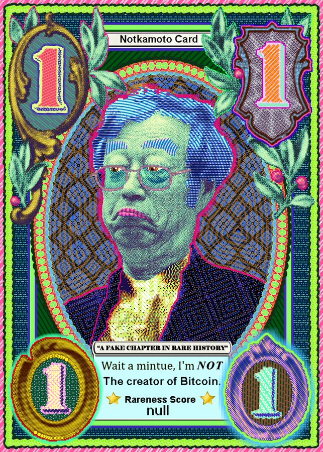 Inspired to reflect on <a href="/MattKaneArtist/">MattKane.eth 🎨</a>'s #NOTKAMOTO after spending some time with him in Toledo. We touched on themes that echo through his work, time, revisiting the past, and growth. Let's just say, timing is everything 🧵