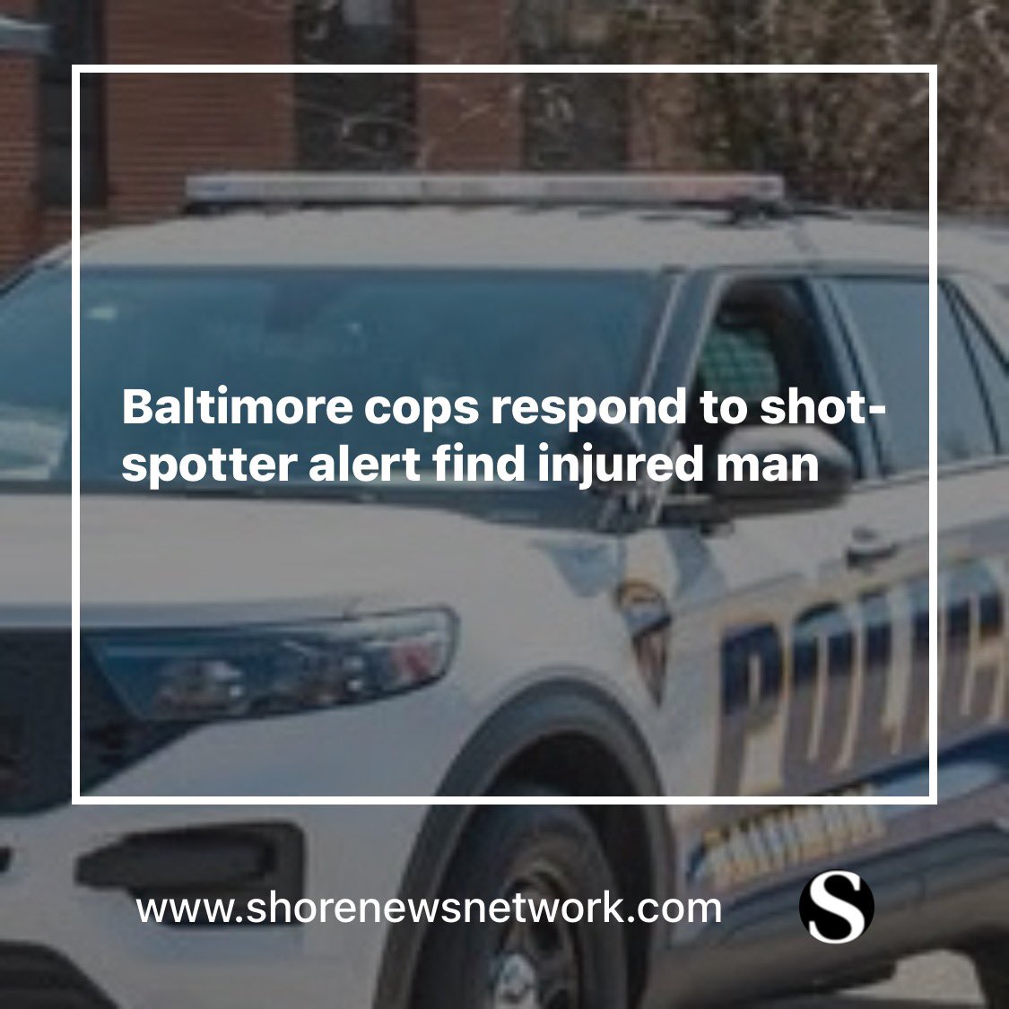 A ShotSpotter alert sent officers rushing to North Stockton Street in Baltimore, where a 22-year-old man was found wounded by gunfire — and quickly taken to a hospital in stable condition. shorenewsnetwork.com/2025/09/09/bal…