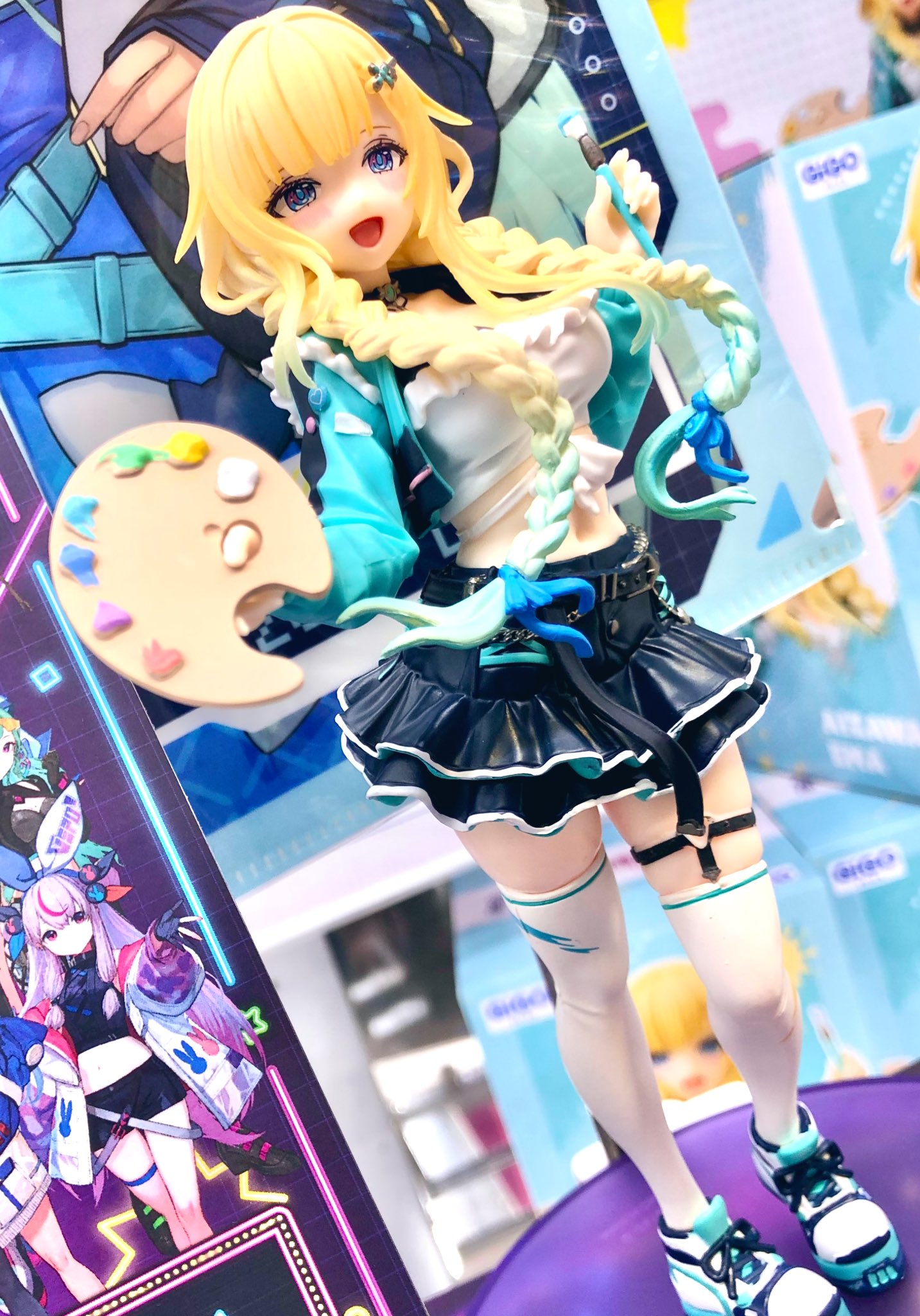 ぶいすぽっ！ GIGO限定 藍沢エマ 紫宮るな フィギュア ぶいすぽっ gigo限定 藍沢エマ 紫宮るな フィギュア 2種セット