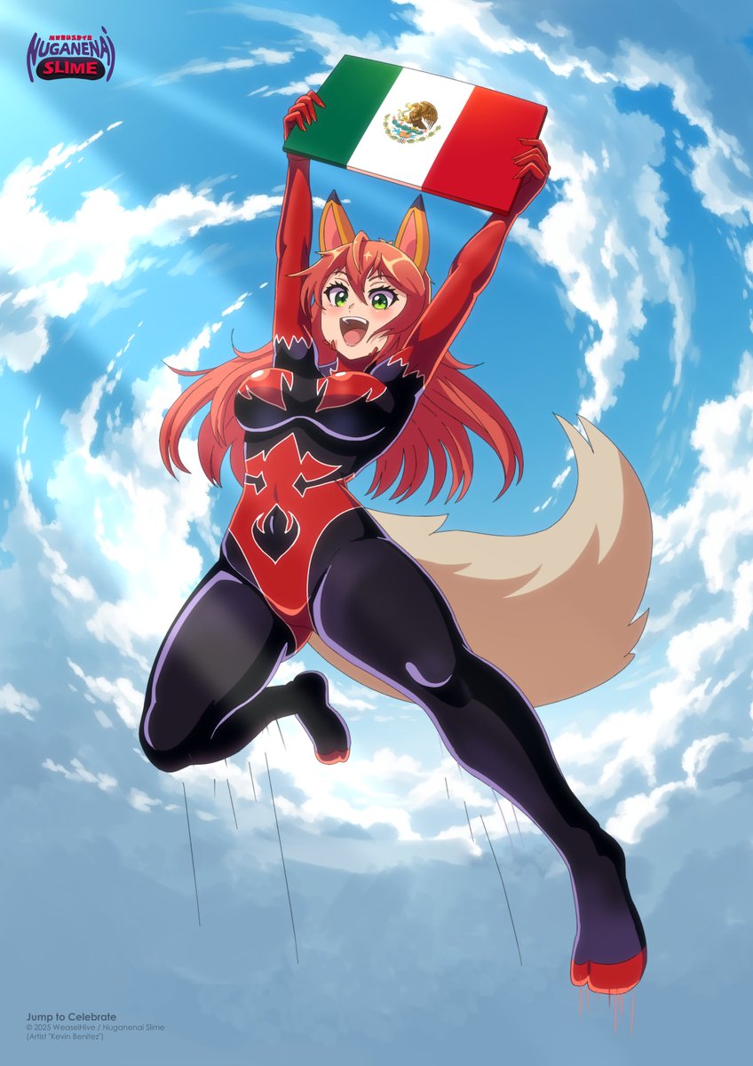 🎉Happy September 16th! 🎉
Blossom (Nuganenai Slime) join to the celebration too