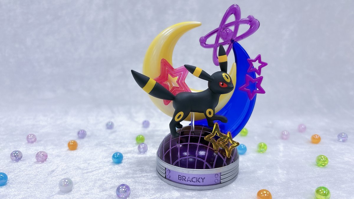 project_eevee's tweet image. インテリアフィギュア「POKÉMON NEON PARTY★」が登場!
ビビッドでポップな世界観がかわいすぎるー✨
#ブラッキー のフィギュアは大きな月とカラフルな星がいっぱい🥰
#リーメント から9/29 (月)発売予定だよ!
re-ment.co.jp/product/r20903
#Umbreon