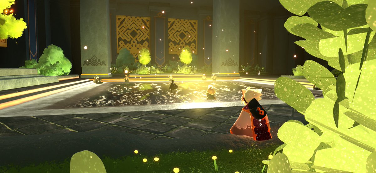 ここキレイやねぇ。
Skyのエリア色んな近道ができたから
そこを把握しながら一番の最短ルートはどこか？って
考えながらやるのもいいし、
今日はゆっくりエリアを堪能しようってのもできるからいいねぇ。