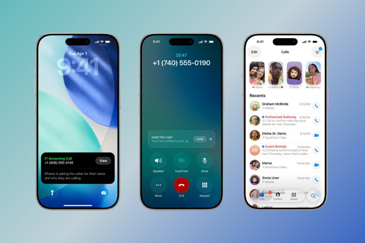 TechWAaron's tweet image. iOS 26, iPadOS 26, WatchOS 26, and MacOS Tahoe are here with a stunning glass-themed design and sick features!
My favourites:
-Liquid Glass Theme
-AutoMix in Apple Music
-iMessage wallpapers
-Hold assist
-Call forwarding
-Spatial photos.
#iOS26 #Apple #Update