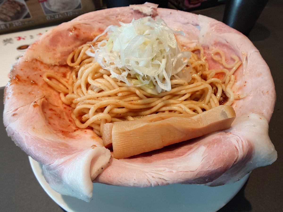 お昼は冷製ピリ辛大盛り 