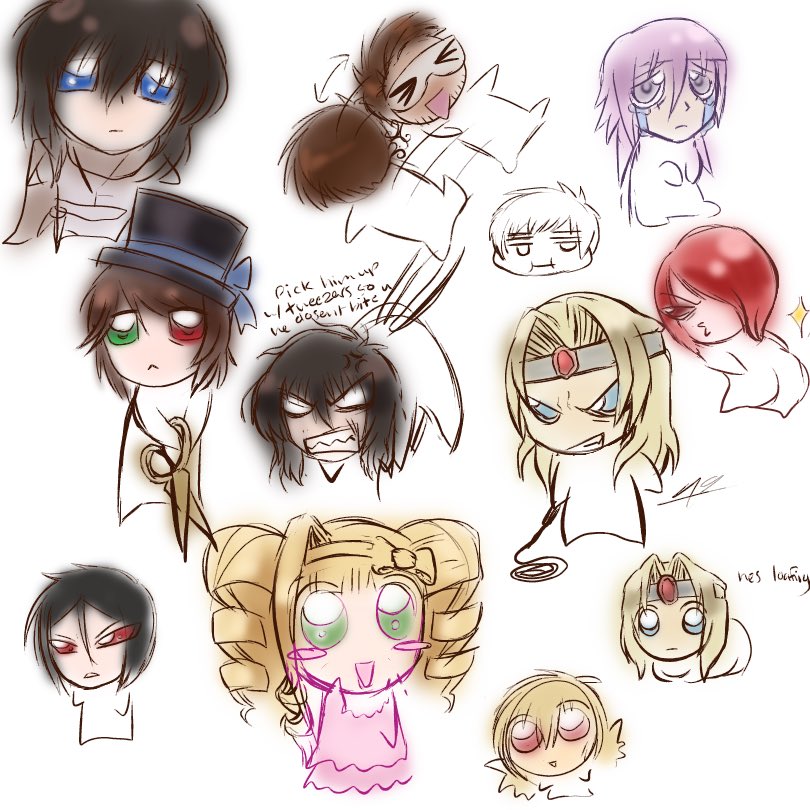 Chibis cuz i dont start therapy till the 30th