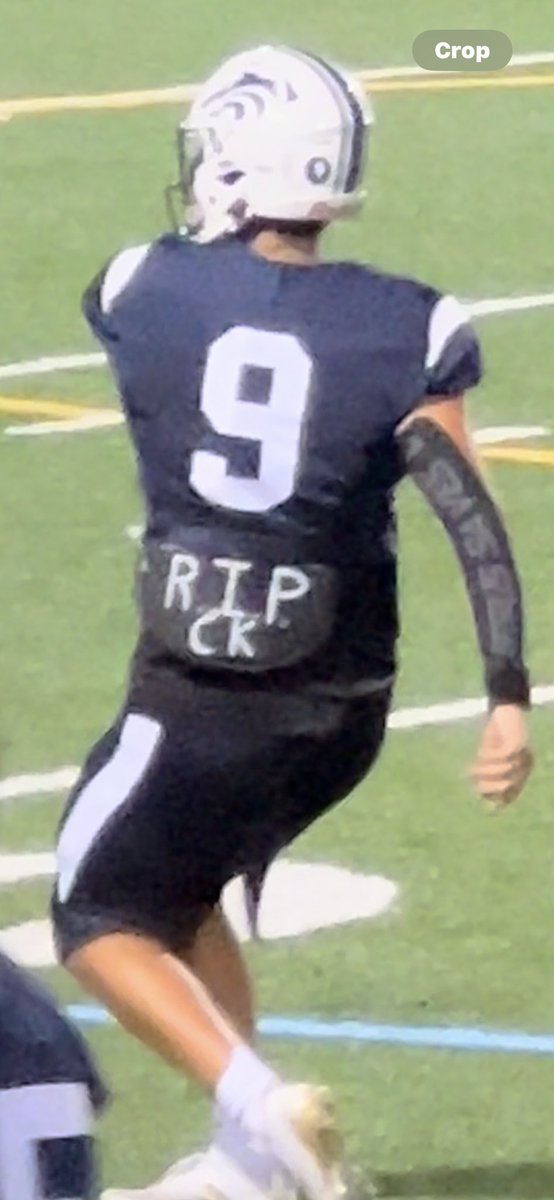 CAMomTrinity's tweet image. #HereWeAre #charliekirkforever 

@charliekirk11 was remembered on a CA high school football field the Friday night after he was assassinated. He inspired a whole generation of young people. Young men are proudly standing with Charlie Kirk. @MrsErikaKirk @TPUSA @CalParentsUnion