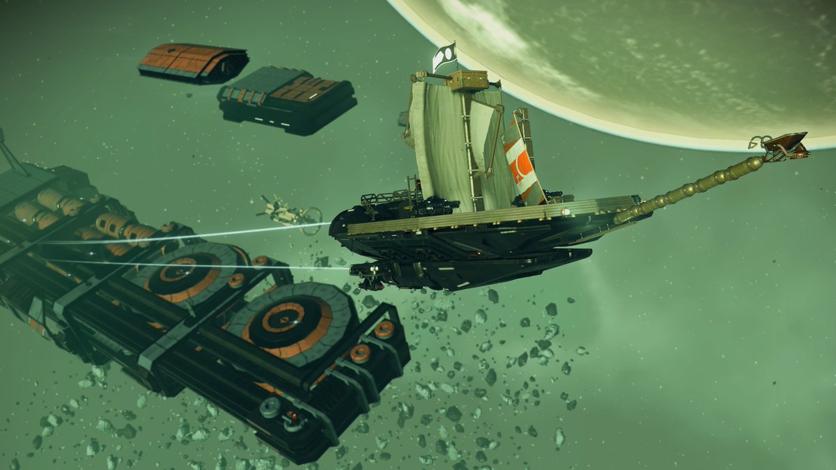 RoamingWorkshop's tweet photo. @NoMansSky Put a lil vessel in your life⛵️

il Fragatto

@NoMansSky #NoMansSkyVoyagers #NoMansSkyBIGGS https://t.co/AEjEBTOzk7