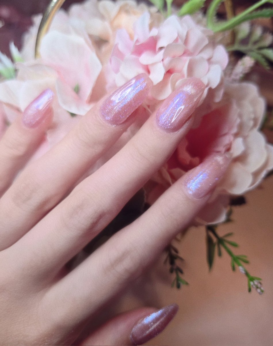 pink seashells 🌸

(the striped texture is hard to capture on camera...)