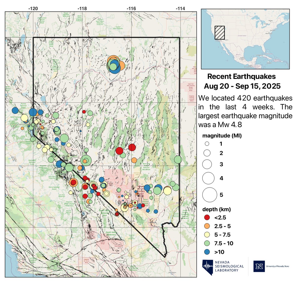 Nevada Seismo Lab tweet media
