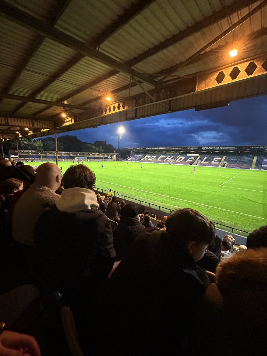GGroundhoppers's tweet photo. Game 44 of 2025:

16/09/25 - 19:00

@officiallydale 3-2 @Rovers U21’s

📍Crown Oil Arena
🏆National League Cup
💷£0

A fantastic game which showcased the emerging talent from Blackburn, credit to both sides putting in a graft and putting on a good game.
#NonLeague https://t.co/XkQlNbRhlq
