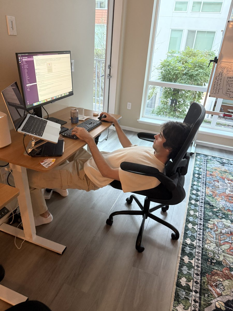 “Bro we need to spend money on standing desks and ergonomic chairs it’s 10x trust”