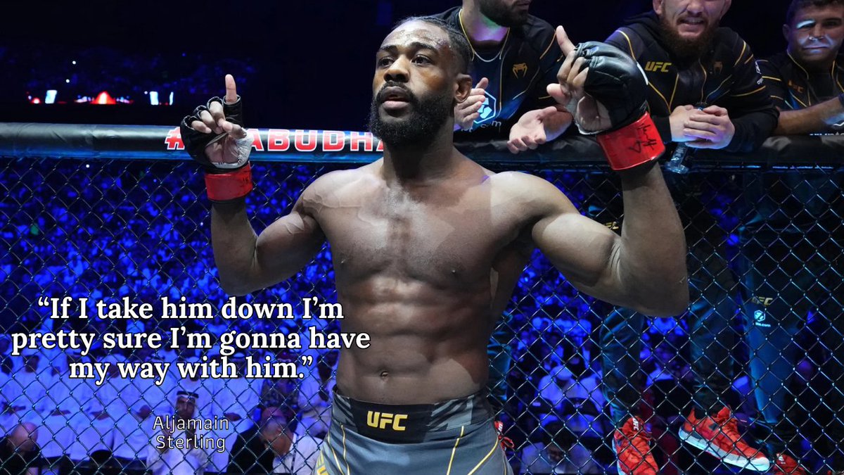 SleeperKO (@sleeperko) on Twitter photo Aljo's thoughts on a flight vs Diego Lopes
Do you think Aljo is the right opponent for Diego?
(Via <a href="/funkmasterMMA/">Aljamain Sterling</a> on YouTube) Aljo's thoughts on a flight vs Diego Lopes
Do you think Aljo is the right opponent for Diego?
(Via <a href="/funkmasterMMA/">Aljamain Sterling</a> on YouTube)