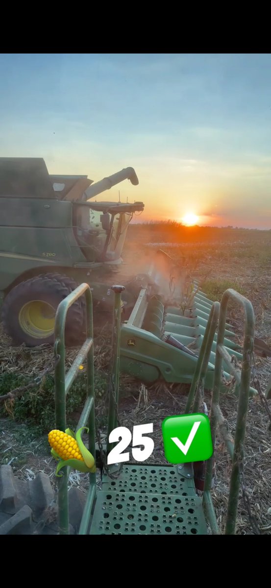 Wrapped up corn last night!