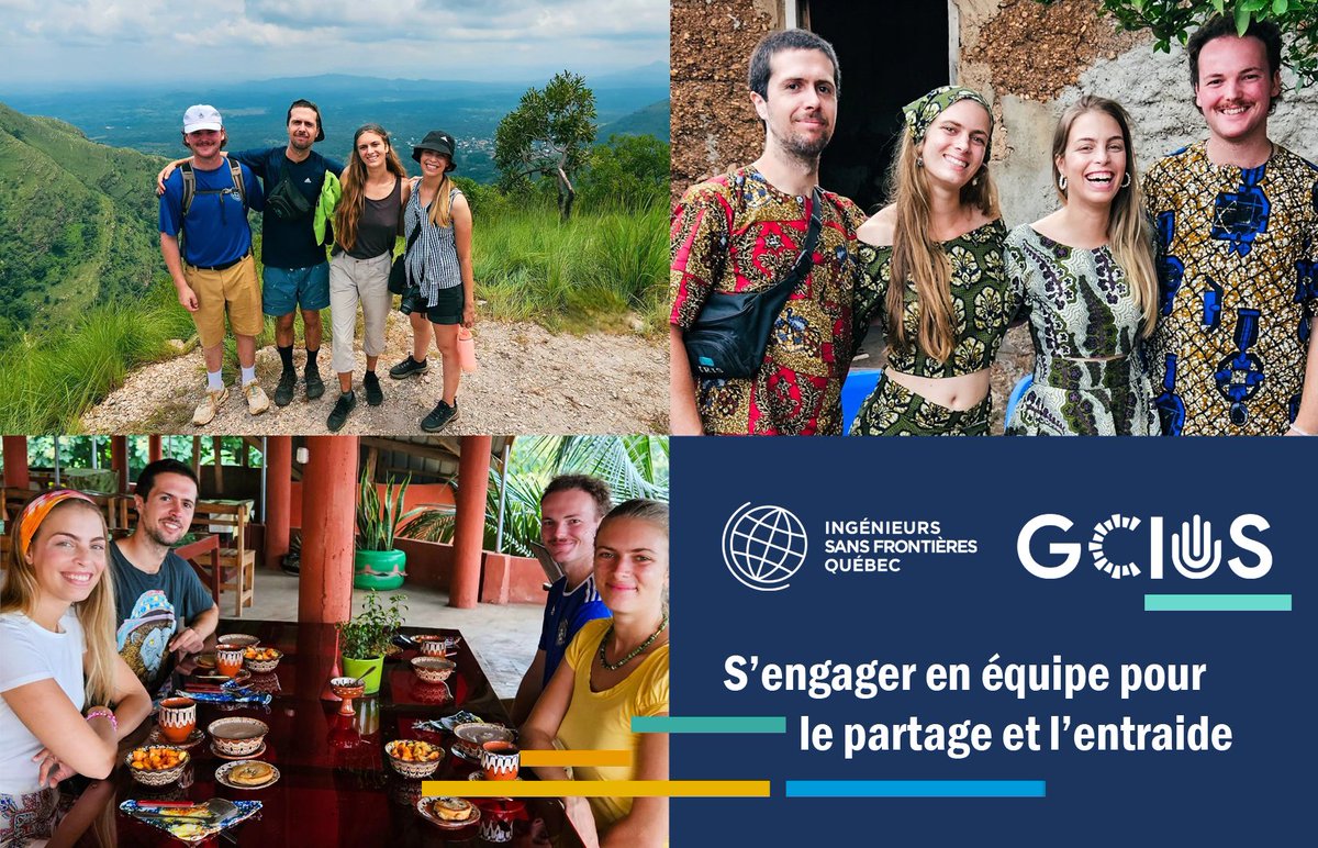 DestinationQSF's tweet image. 🌍 Retour de mission – Projet TCHON-WORO

👏 Après 90 jours, les 4 coopérant·es volontaires peuvent dire : MISSION ACCOMPLIE!
📚 3 salles de classe &amp;amp;🚻 blocs sanitaires inaugurés le 15 août à Bafilo (#Togo) grâce au partenariat ISFQ et GCIUS.

@MRIF_Quebec #VolontairesQSF