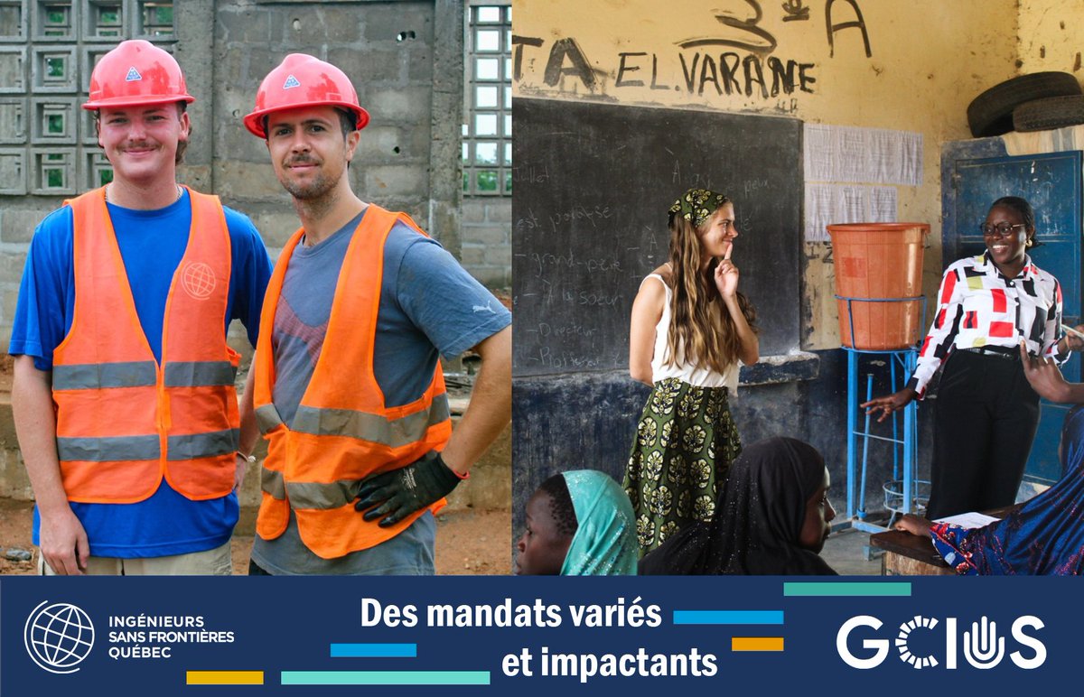DestinationQSF's tweet image. 🌍 Retour de mission – Projet TCHON-WORO

👏 Après 90 jours, les 4 coopérant·es volontaires peuvent dire : MISSION ACCOMPLIE!
📚 3 salles de classe &amp;amp;🚻 blocs sanitaires inaugurés le 15 août à Bafilo (#Togo) grâce au partenariat ISFQ et GCIUS.

@MRIF_Quebec #VolontairesQSF