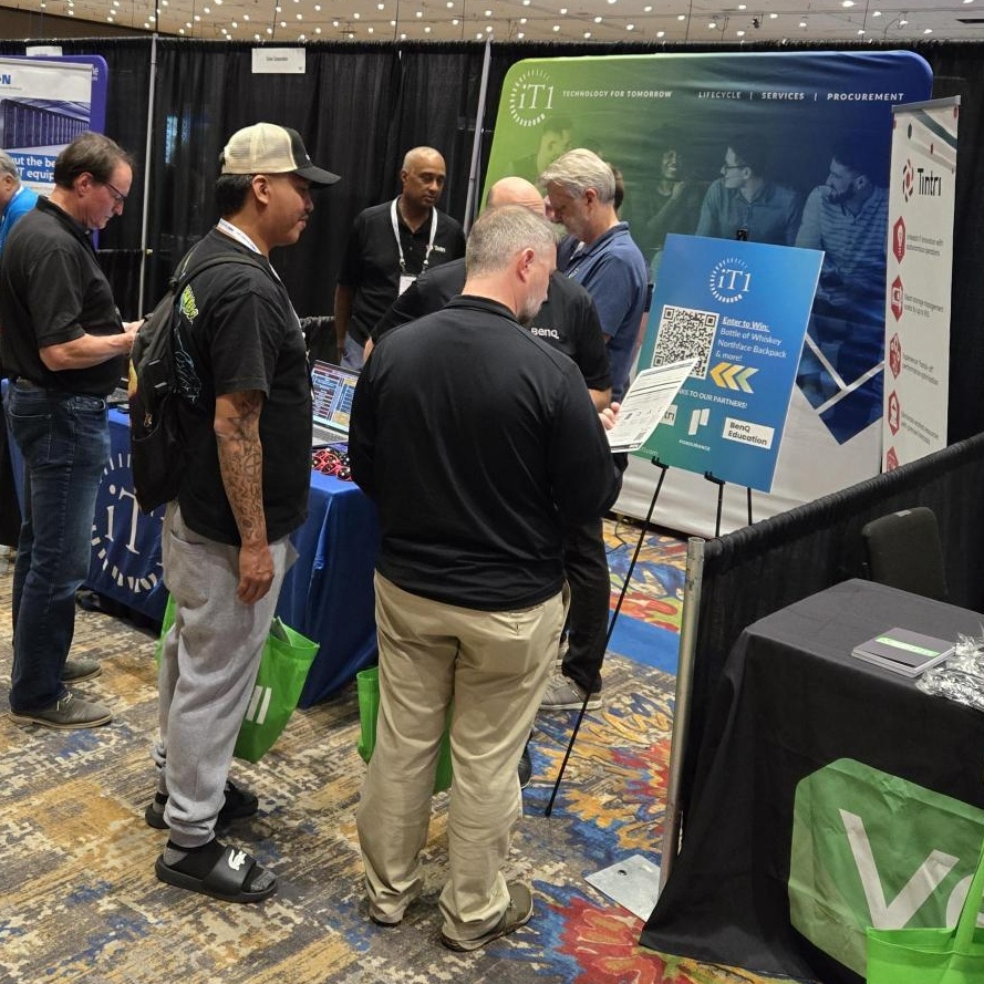 Great turnout at TribalNet Conference in Reno this week! Visit iT1 at Booth #1010 to learn how our IT solutions, services, and partner products can support your organization.
tribalnetconference.com

#TribalNet #TribalNet2025 #WhereTribesMeetTech
#TribalHubCommunity #weareit1
