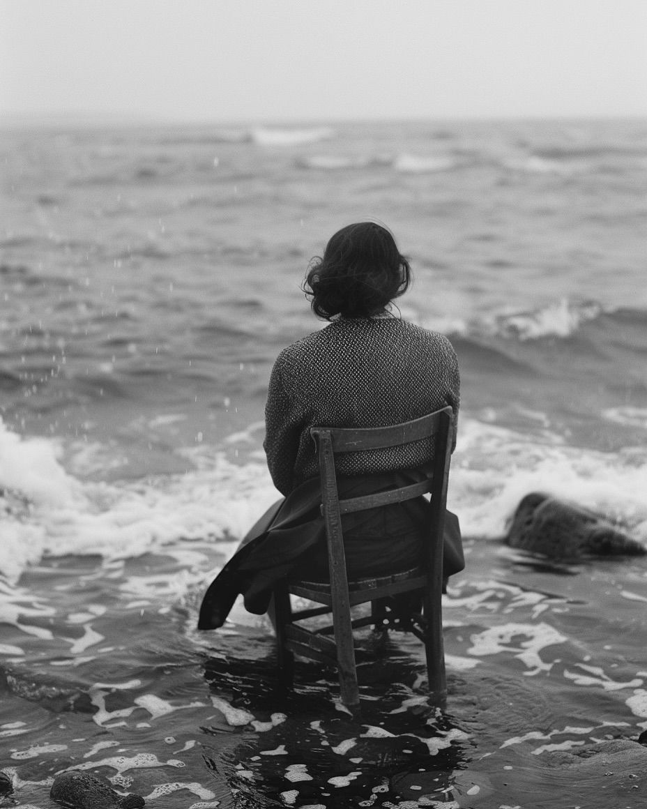 Birhan Keskin, Kapı Eşiği:

"Denizin kederini anlatacak dili yok,
dedim ve devrildim,
böyle sürdü uzun yıllarım
düştüm, sustum, içimden geçirdim,
evi oldum sol yanından yaralı bir salyangozun
ve komşusu ağlayan bir ağacın.
Yeryüzü, ah yeryüzü diyerek
gürültüsüne de alıştım