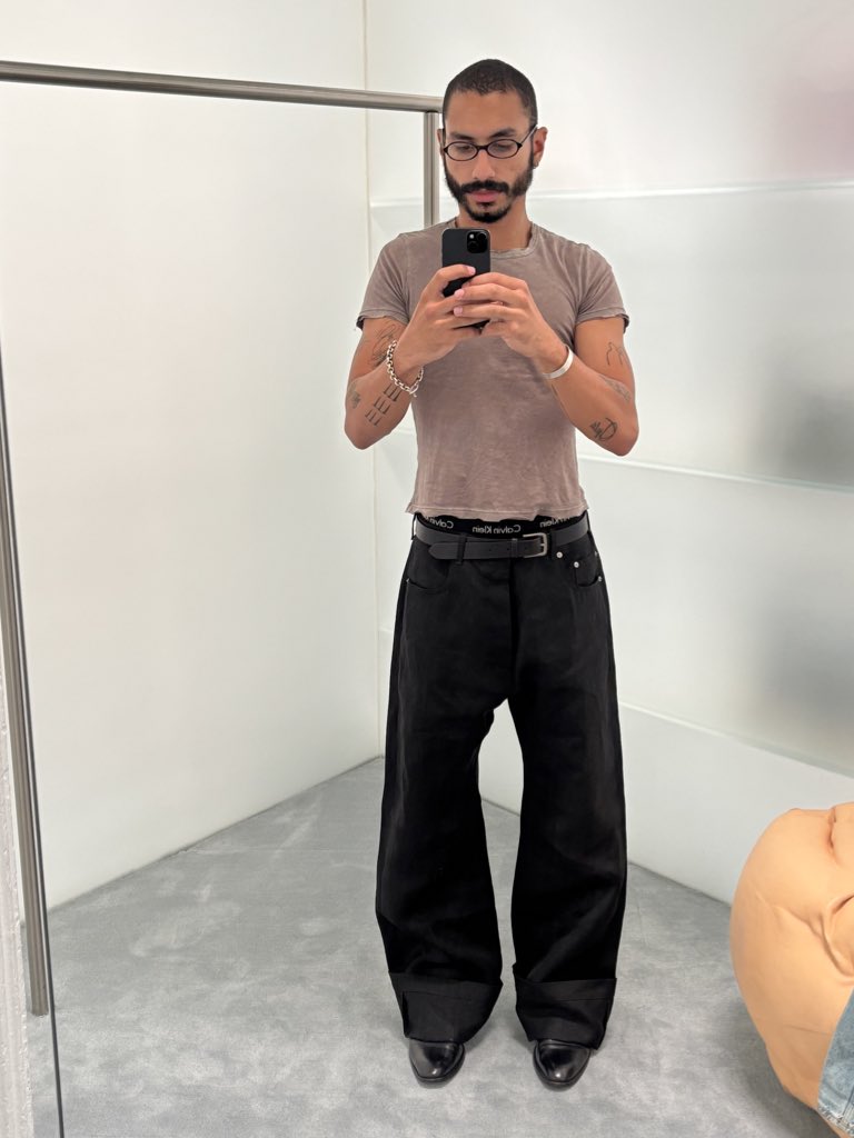 rick owens geth jeans i just bought right now