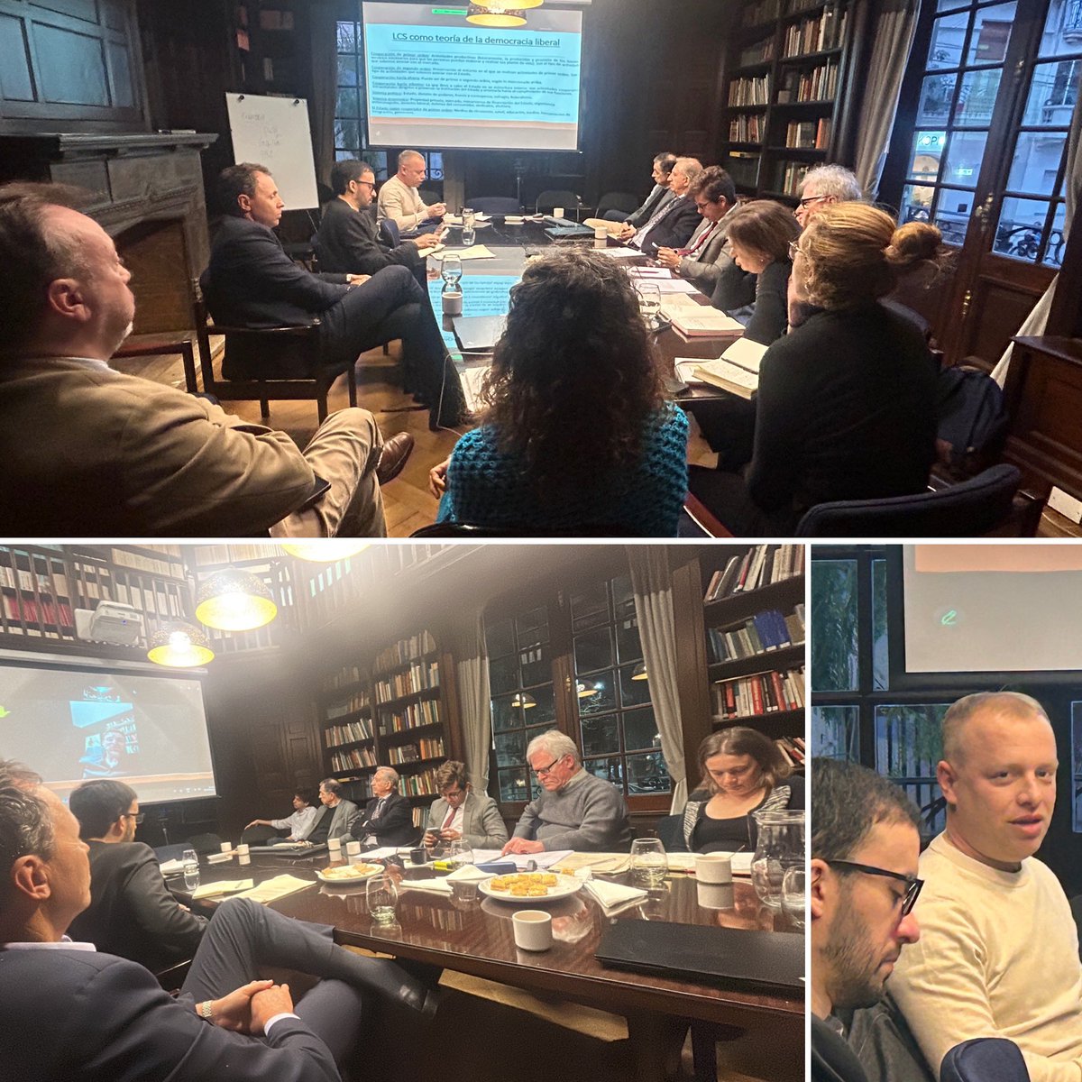 En el marco del Seminario de Teoría Jurídica dirigido por Andrés Rosler, hoy recibimos la visita de Ezequiel Spector y tuvimos la oportunidad de discutir sobre su libro "La libertad entendida como cooperación social". <a href="/abrosler/">Andrés Rosler</a> <a href="/EzequielSpect/">Ezequiel Spector</a>