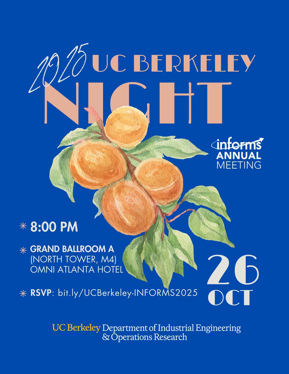 UC Berkeley IEOR tweet media