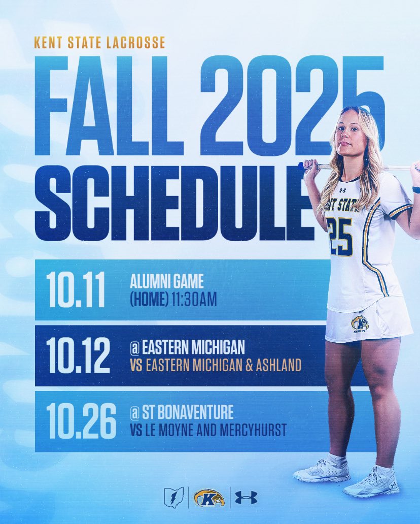 Our schedule for the fall 2025 season🥍

#GoFlashes⚡️