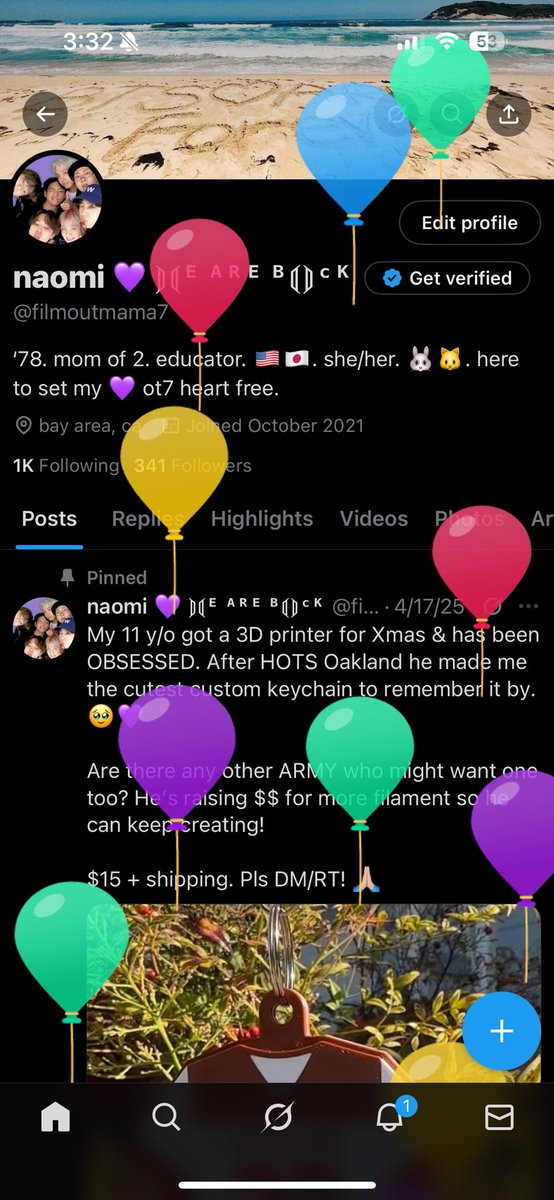 filmoutmama7's tweet image. yay, it’s balloon day!! i am invisible here, but i honestly love my happy little bora bangtan bubble. 🤗 very grateful for every moment of happiness i’ve had since film out brought me here 4.5 yrs ago.

thank you, ARMY!
thank you, BTS!

#Level47 #APOBANGPO 💜