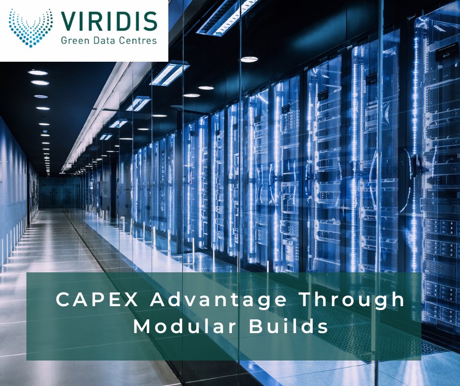 NewEnergyOpps's tweet photo. Traditional data centres demand huge upfront capital — but VIRIDIS is changing the economics.

By using a modular build strategy, VIRIDIS reduces initial CAPEX, enabling facilities to be deployed in smaller, demand-matched stages. This approach improves capital efficiency, accelerates time-to-market, and lowers the risks of overbuilding.

For customers, it means faster access to secure, green data capacity. For investors, it means smarter capital deployment and higher returns on each stage of build-out.

Scalable, efficient, and future-ready — VIRIDIS is redefining how data centres are financed and delivered.

#VIRIDIS #DataCentres #GreenDataCentres #ModularDataCentres #CloudServices #DigitalInfrastructure #DataCentreManagement #AustralianTech #DefenceInfrastructure #CriticalInfrastructure #GovTech #RegionalAustralia #TechAcquisition #SmartInfrastructure #SustainableTech #energyinvestment