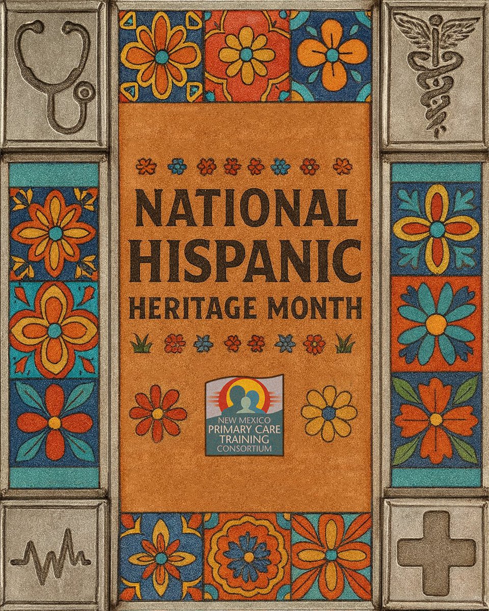 This month we recognize the contributions of Hispanic physicians, staff, and residents in helping grow primary care and Hispanic representation in New Mexico’s health care workforce.

#HispanicHeritageMonth #NewMexico #PrimaryCare #Hispanos #NuevoMexico #AtenciónPrimaria