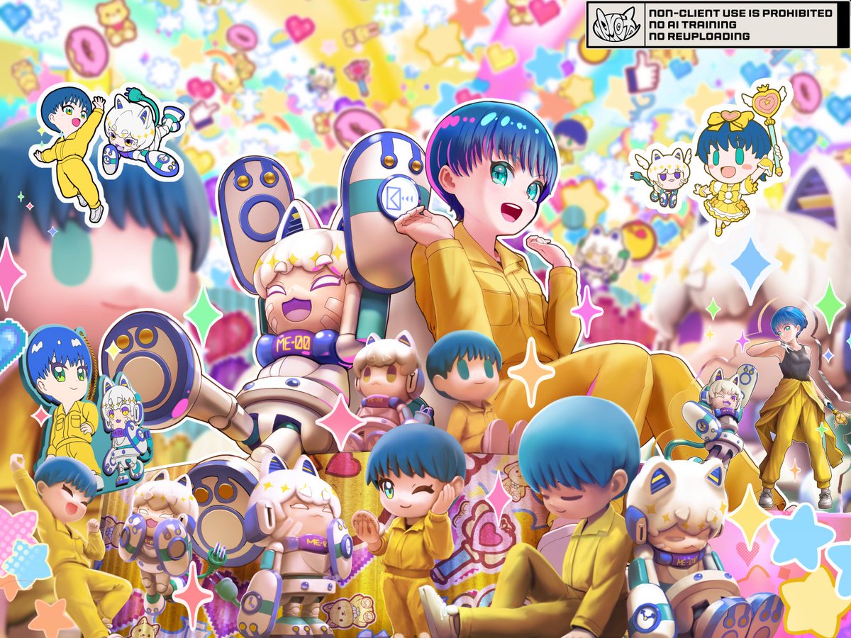 「最近AIでイラストや写真をフィギュア化するのが流行っていますが、ここでNekoi」|ねこいた/Nekoita @5月コミティアD24aのイラスト