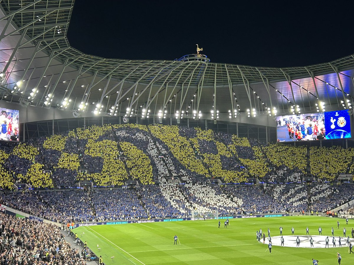 Kalptoons's tweet image. What amazing fans, what an amazing club #Coys #Thfc #Spurs #ChampionsLeague #tifo
