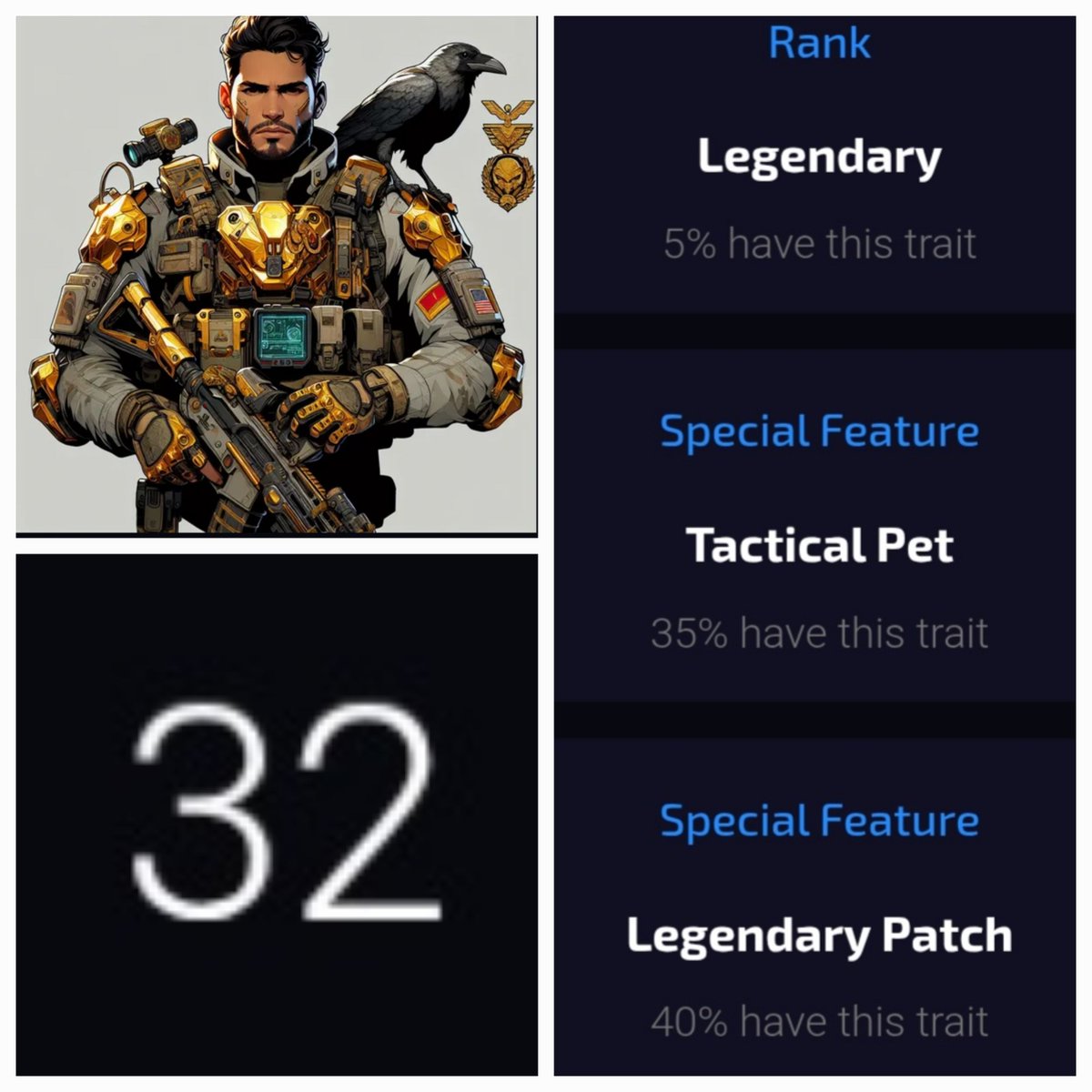 1Wisdom777's tweet image. What number is your Soldier
@CronosArmy212 @ben__crypto23