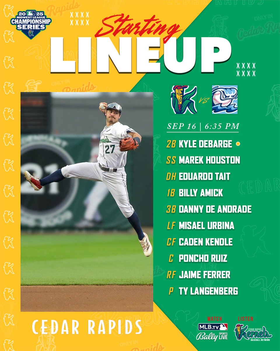 CRKernels's tweet image. Lineup locked 🔒
#CRKernels | #OnlyInCR