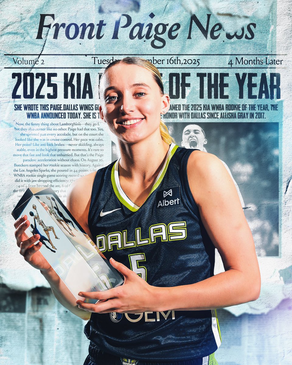 DallasWings's tweet photo. 𝐒𝐭𝐢𝐥𝐥 Front Paige News 🗞️

𝙬𝙝𝙮 𝙨𝙡𝙤𝙬 𝙙𝙤𝙬𝙣? https://t.co/3YwP1oLgl7