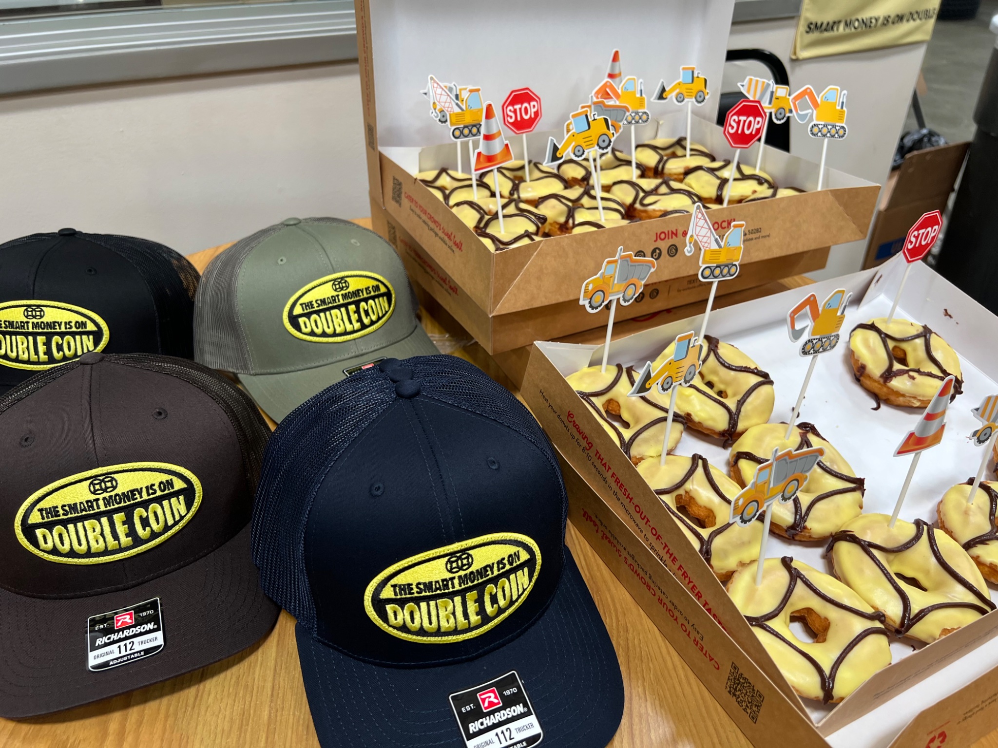 Image for the Tweet beginning: Double Coin warehouses are celebrating