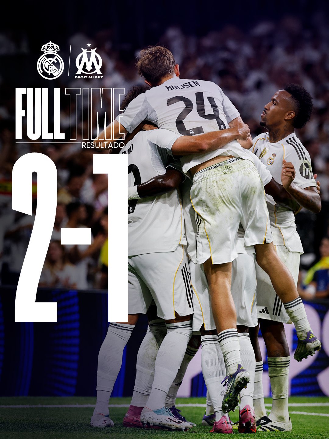 Realmadridの選手の直筆サイン入り集合写真 レアルマドリード