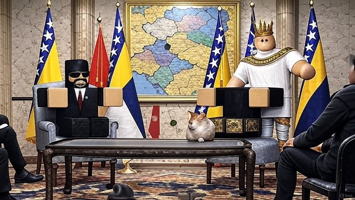 dmzrblx's tweet photo. BREAKING: 👑 King Carl RETURNS?! Leaked photo shows the “resurrected” King of Romans spotted meeting with an Indonesian delegation. Fans in shock, general chat going WILD 😳📸 #KingCarl #HistoryLives https://t.co/ev7z2vttsa