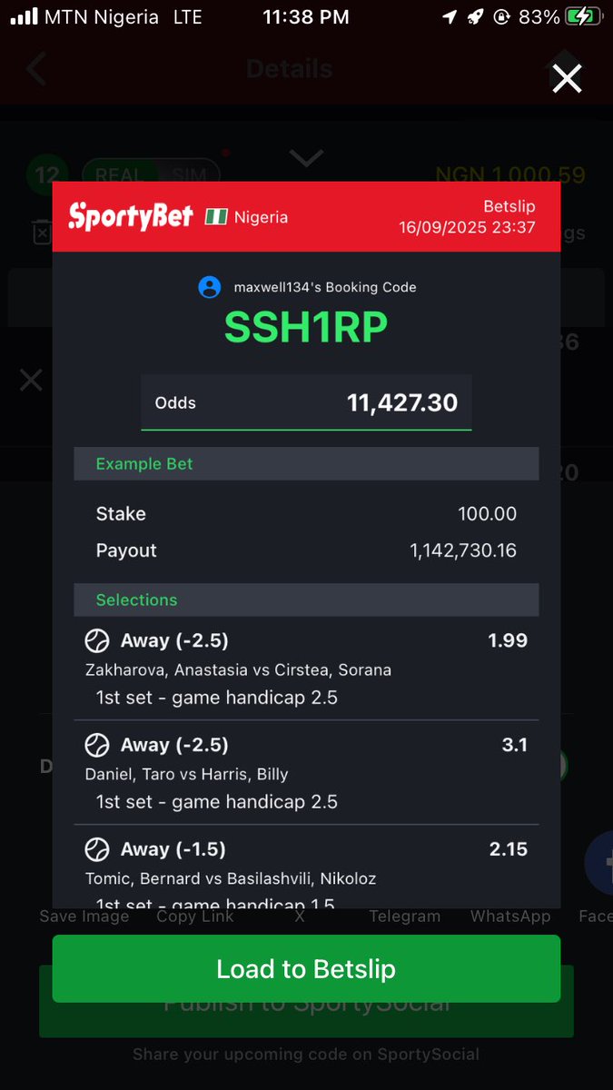maxmoore2005's tweet photo. 1st set handicap option 🎾 Tennis not TT o

SSH1RP
Tagged you to it cos I have been studying it most time cut 2 or 1 which pains a. Lot 
Let’s hope it click
Pls drop edits too https://t.co/On0R93I2OU