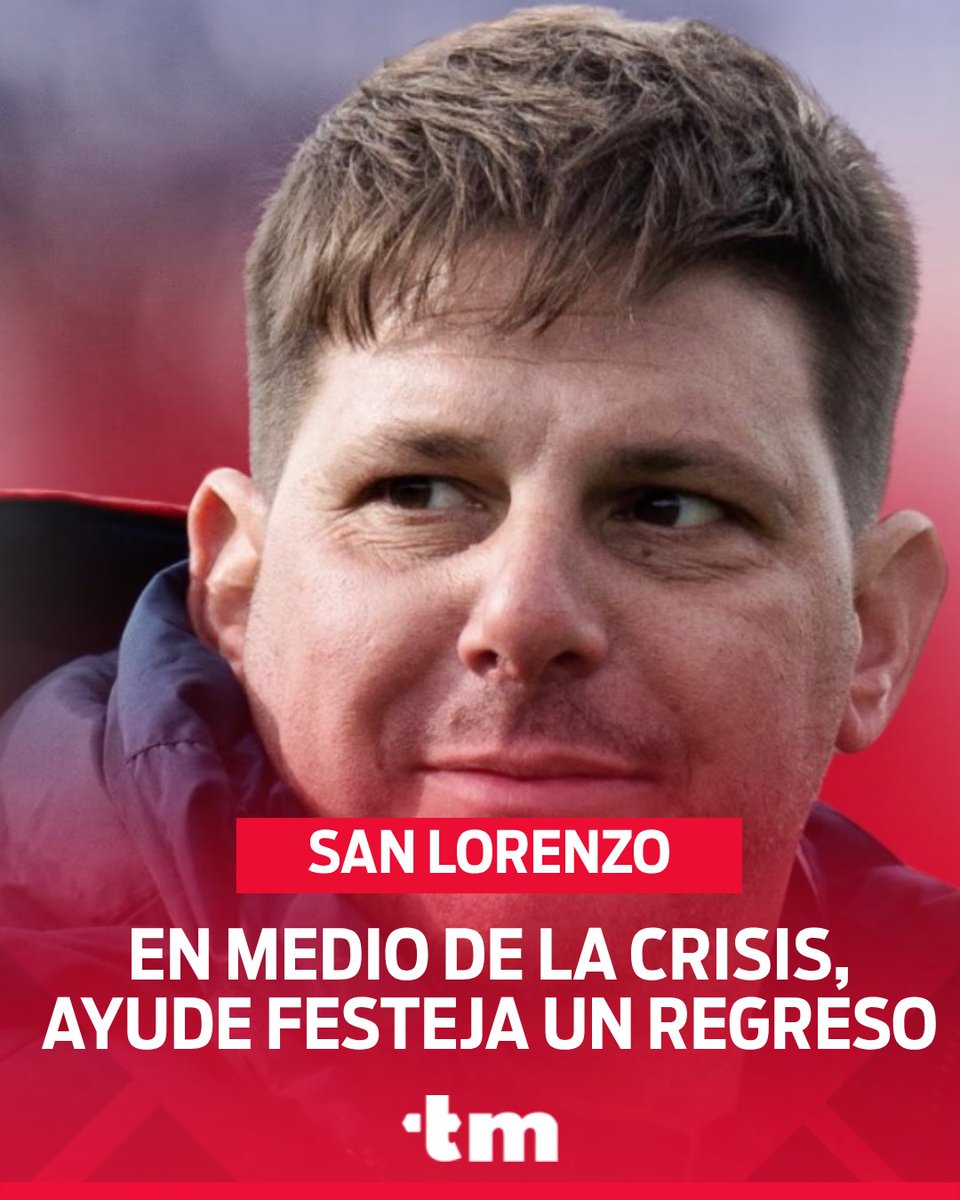 😁Mientras se confirmó la acefalía en San Lorenzo, el técnico recibió una buena noticia

👉Todos los detalles acortar.link/KHmG9z