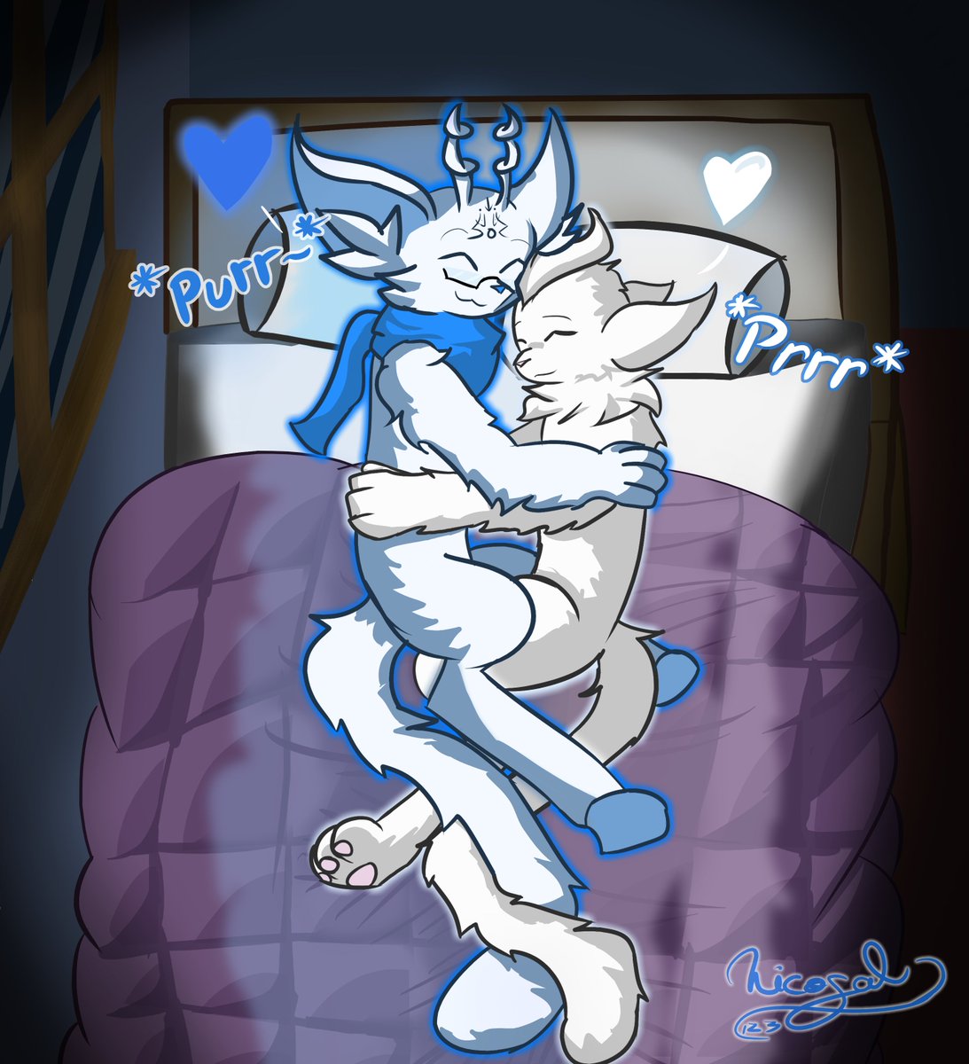 A comm I did for <a href="/Tamilos27/">Tamilos The Kind Spirit</a> of his spirit with Ori themselves! was a pleasure working with ya and thank you for trusting me to do this!

So yea, 'till the next one!
-NG

#art #digitalart #furryart #commision #orithegame #furry