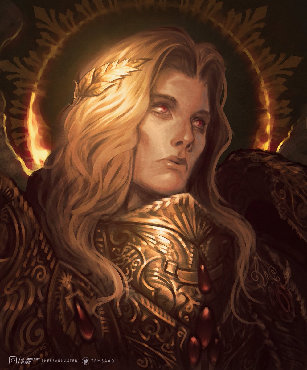 TFMsaad's tweet photo. Sanguinius - The Great Angel
I had another one in the chamber lol
was a fun painting between work.
can't wait to finish the rest.
#warhammer40k #WarhammerArt #WarhammerCommunity https://t.co/xfEUU4ANwU