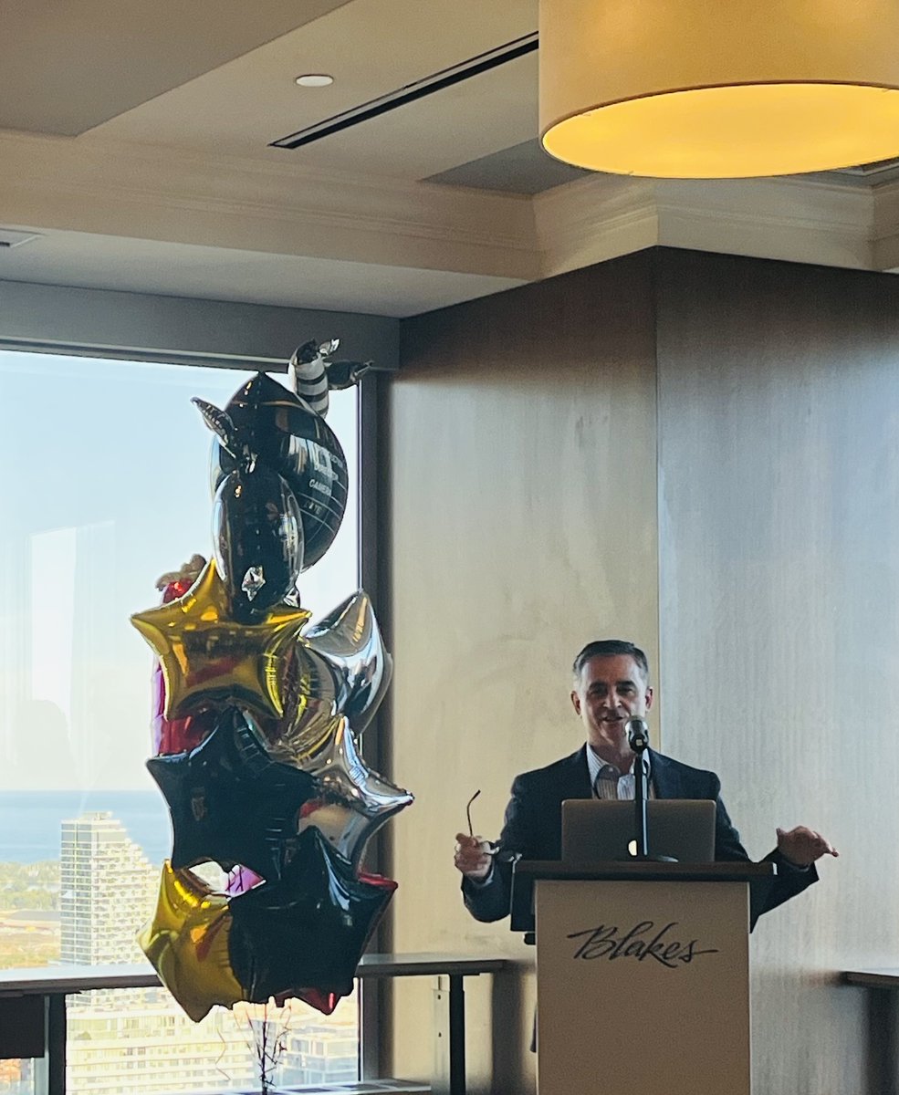 OBIOscience's tweet photo. 🎉We're elated to be kicking off #OBIO’s Annual Public Meeting &amp; Reception with remarks by Christopher Jones (Partner at @BlakesLaw), Frank Florio (#OBIO Board Chair), Dr. Maura Campbell (President &amp; CEO, #OBIO), &amp; @MArgentKatwala (Senior Director, Stakeholder Engagement, #OBIO) https://t.co/IW86afUgQU
