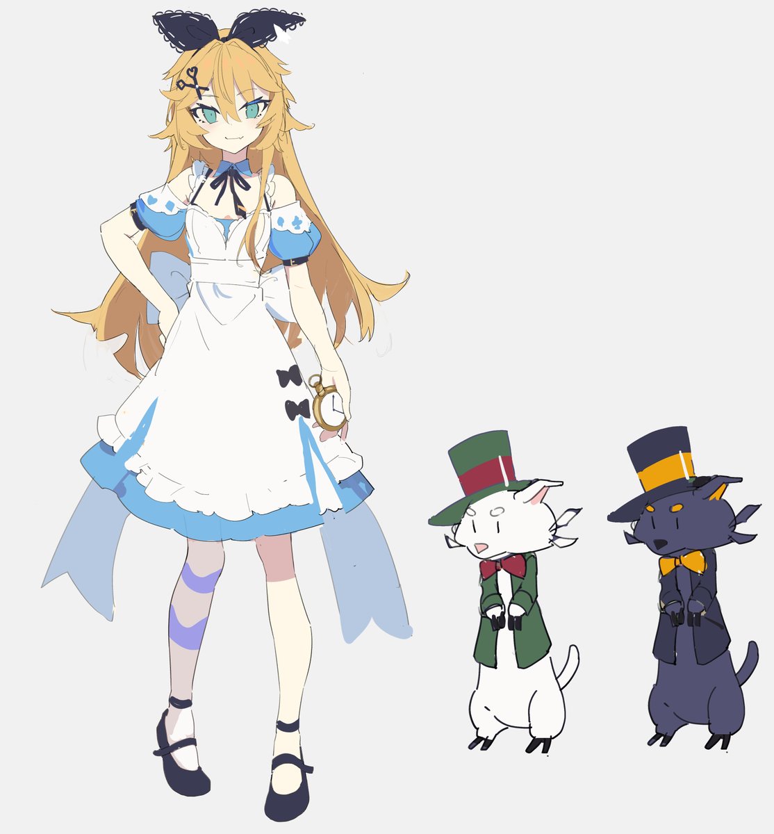 アリス 「As a bonus for non members, here is the 」|Doki 🐣のイラスト