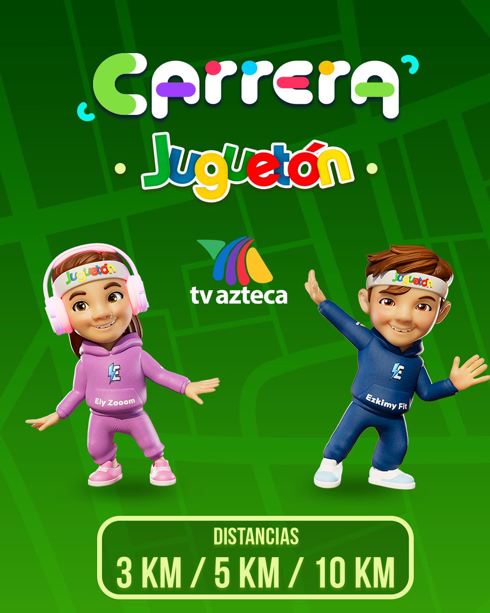 asdeporte (@asdeporte) on Twitter photo En la Carrera Juguetón, cada kilómetro se transforma en una sonrisa para niñas y niños que esperan un regalo lleno de ilusión. 🧸🎁
Corre con el corazón, comparte el camino y forma parte de una historia que ha unido a miles durante 30 años.❤️
📅 Fecha: lunes 17 de noviembre de En la Carrera Juguetón, cada kilómetro se transforma en una sonrisa para niñas y niños que esperan un regalo lleno de ilusión. 🧸🎁
Corre con el corazón, comparte el camino y forma parte de una historia que ha unido a miles durante 30 años.❤️
📅 Fecha: lunes 17 de noviembre de