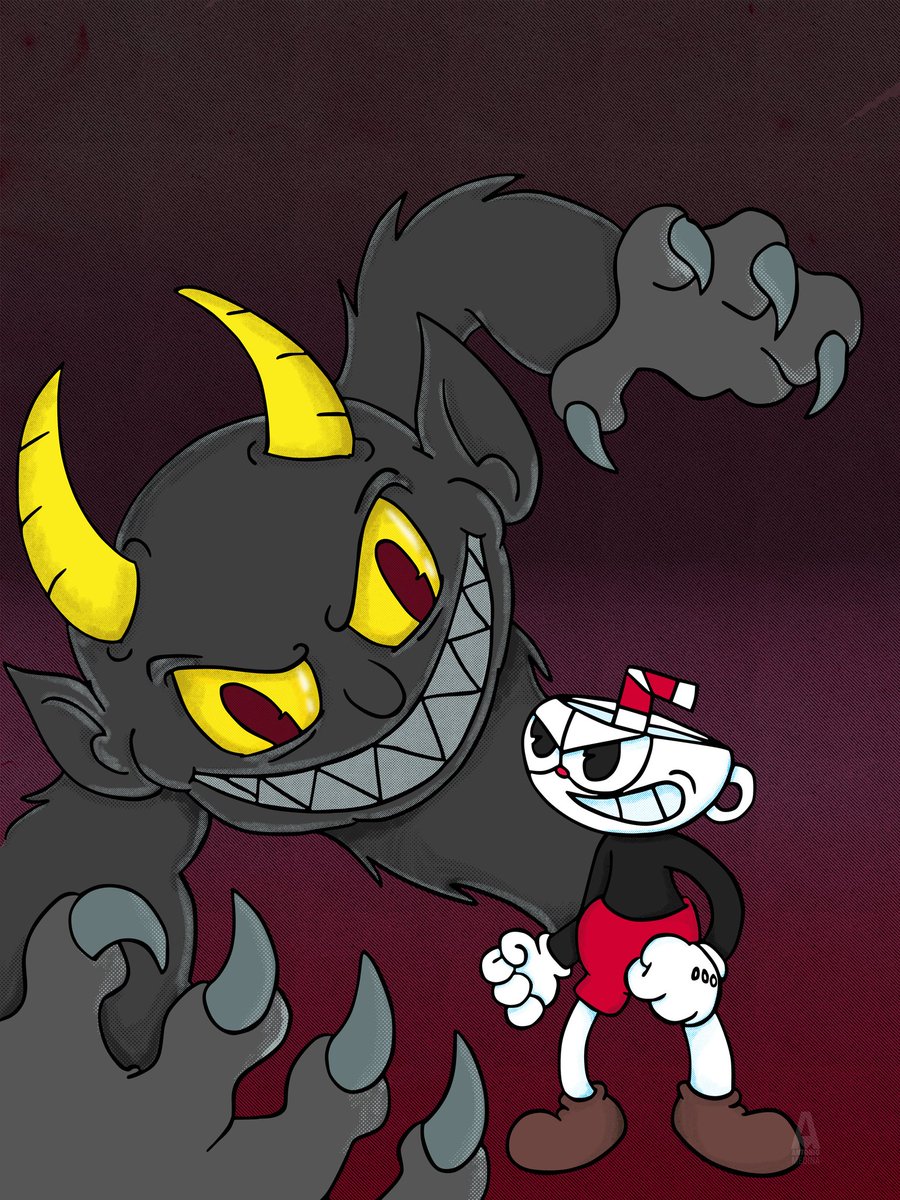 antomedina2836's tweet photo. Cuphead: don't deal with the devil. Drawn by @elme881992, designed by @antomedina2836 #cuphead #dontdealwiththedevil #antomedina2836 #elmer881992 #fanart https://t.co/UqwNG7M9Eq