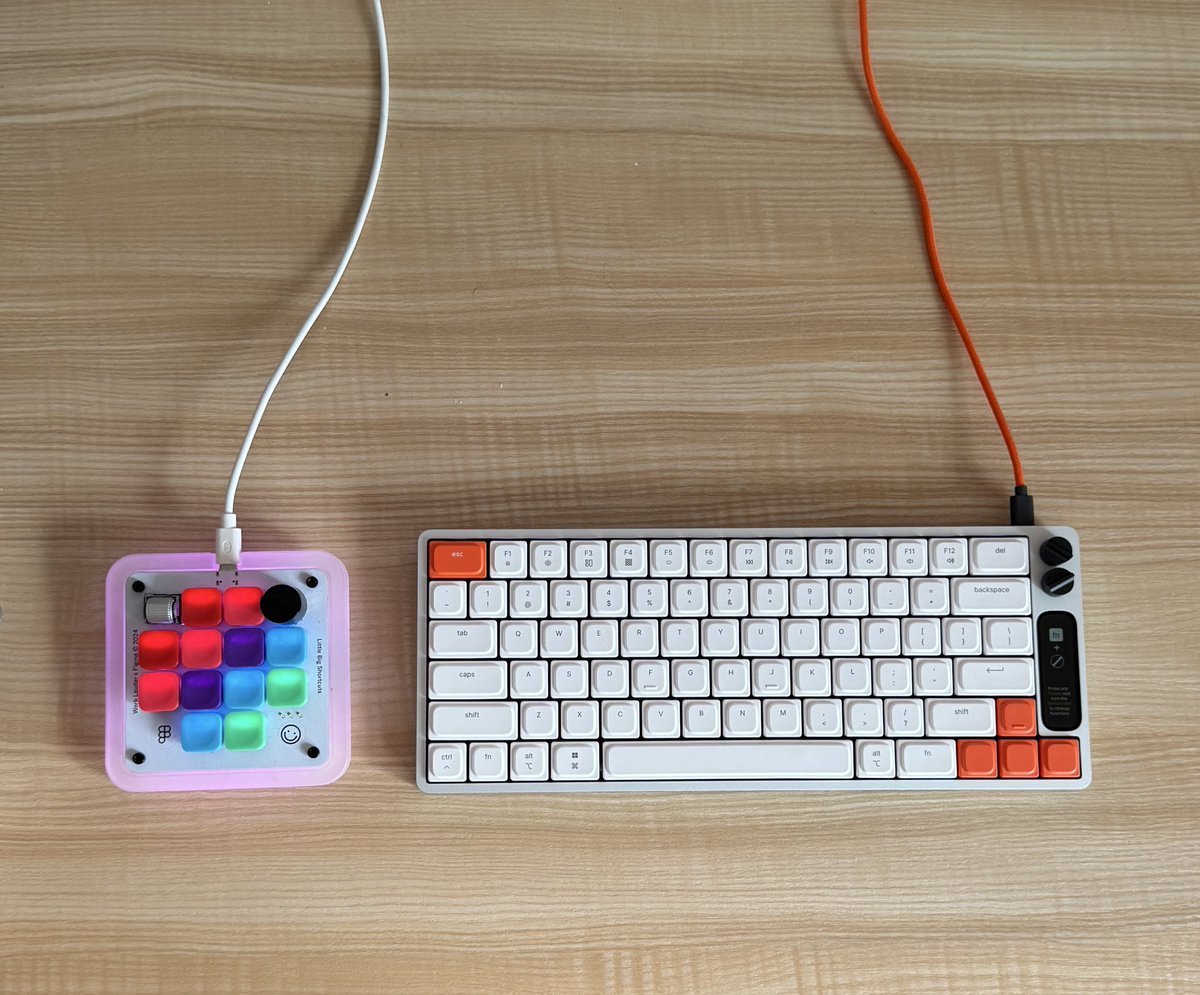 designmoresteph's tweet image. they’re friends 🥹 @work_louder