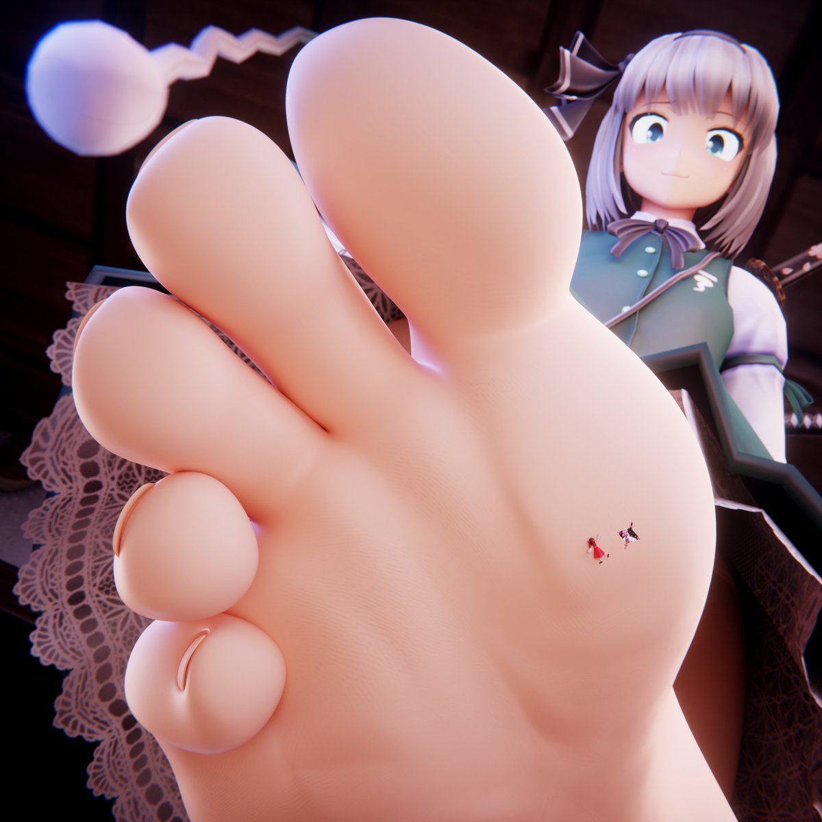 Myon! #sizetwtter #giantess
